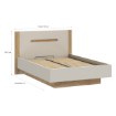 Forte Каркас кровати с подъемным матрасом, EDWL1143-M820 - Home Club, изображение 8