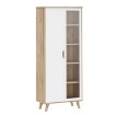 Forte Витрина 90 см Vankka «Дубовая доска»/Белый, VNKV721-L25 - Home Club, изображение 6