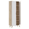 Forte Витрина 90 см Vankka «Дубовая доска»/Белый, VNKV721-L25 - Home Club, изображение 7