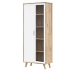 Forte Витрина 90 см Vankka «Дубовая доска»/Белый, VNKV721-L25 - Home Club, изображение 8