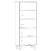 Forte Витрина 90 см Vankka «Дубовая доска»/Белый, VNKV721-L25 - Home Club, изображение 10