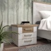 Forte Комод 50 см Duro «Біла сосна»/«Античний дуб», DURK031-T75 - Home Club