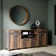 Forte Комод 186 см Clif Old – Wood Vintage/Темно-серый бетон, CLFK242-C546 - Home Club