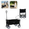 Garden Line Складная тележка для сада, черная, 116x54x90 см, WOZ2426 - Home Club, изображение 3