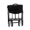 Garden Line Складная тележка для сада, черная, 116x54x90 см, WOZ2426 - Home Club, изображение 7
