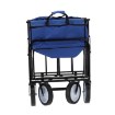 Garden Line Складная тележка для сада, синяя, 116x54x90 см, WOZ3556 - Home Club, изображение 9