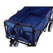 Garden Line Складная тележка для сада, синяя, 116x54x90 см, WOZ3556 - Home Club, изображение 10