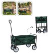 Garden Line Складная тележка для сада, зеленая, 116 x 54 x 90 см, WOZ5168 - Home Club, изображение 2