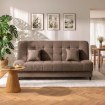 Mebel Elite Комплект із 2 розкладних диванів Nepal, коричневий, PPHUE.WERONIKA/POLARIS4/Z2/WER - Home Club, зображення 2