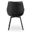 Mebel Elite Вращающееся кресло Luna, чёрная экокожа, ME.LUNA/CZ/E/K - Home Club, изображение 6