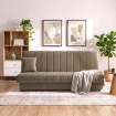 Mebel Elite Комплект із 2 розкладних диванів Sigma бежевого кольору, PPHUE.PICCOLO/PAROS3/Z2/WER - Home Club, зображення 2