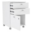 Forte Контейнер 45 см Net 106, білий, OFDC011-120 - Home Club, зображення 4