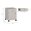 Forte Контейнер 40 см Archbox, пісочний, T2KC20-U60 - Home Club, зображення 9
