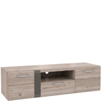 Forte Тв-тумба 160 см Locarno, дуб «Нельсон»/серый, LCRT131-N92 - Home Club