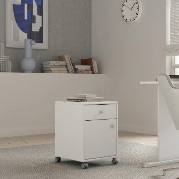 Forte Контейнер 40 см Archbox, білий, T2KC20-120 - Home Club