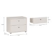 Forte Комода 55 см Archbox, пісочний, T2KK011-U60 - Home Club, зображення 8