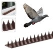 Garden Line Пластиковые шипы против птиц, 4,5х50 см, коричневые, PLO5406 - Home Club