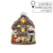 Chomik Рождественская Шопка Домок С Светодиодами 10 X 6,6 X 12 См, SID3430 - Home Club, изображение 2