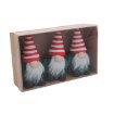 Chomik Набор из 3 елочных украшений - гномы 6,5 x 5,5 x 12 см, BIK7274 - Home Club, изображение 3