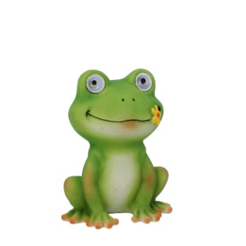 Chomik Садовая Фигурка - Лягушка Со Светящимися Глазами 9,6 x 7,5 x 13 См Led, GOT7720 - Home Club