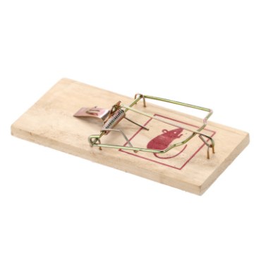 Garden Line Ловушка Для Мышей / Крыс Дерево 17,5 x 8 См, SET3538 - Home Club