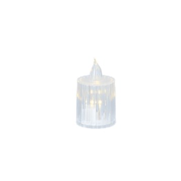 Chomik Свечка Led 3,5 x 6,5 См, Прозрачная, LED1507 - Home Club