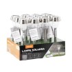 Garden Line Солнечная Лампа Mino 7,5 x 7,5 x 36 см, Серебряная, Холодный Белый, SOL4276 - Home Club, изображение 7