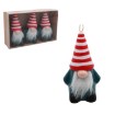 Chomik Набор из 3 елочных украшений - гномы 6,5 x 5,5 x 12 см, BIK7274 - Home Club