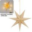 Chomik Декоративная звезда из бумаги 60 см, золотая, AIP9157 - Home Club