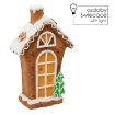 Chomik Фигурка Рождественская - Светящаяся Хатина Из Печенья Led 27 x 14 x 44,5 См, GOT4794 - Home Club