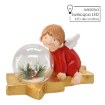 Chomik Фигурка Рождественская - Ангел С Шаром Led 36,5 x 21,5 x 23,5 см, GOT5135 - Home Club
