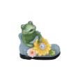 Chomik Садовая Фигурка - Лягушка С Цветом 16 x 9 x 14,5 См Led, GOT7850 - Home Club, изображение 2