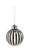 Chomik Набор из 3 стеклянных шаров - серебряные, 8 см, Led, BOZ4372 - Home Club, изображение 4