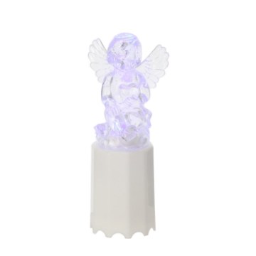 Chomik Диодная Вставка Anioł С Батареями 15Cb Белый/Синий 62586401, ZOZ6395 - Home Club