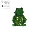 Chomik Садовая Фигурка - Лягушка С Светящимся Бугином 12,5 x 10,5 x 16,5 См Led, GOT7638 - Home Club