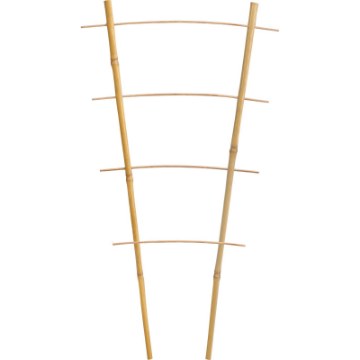 Garden Line Двойная бамбуковая лестница 43 см, BAM3182 - Home Club