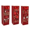 Chomik Скидочная Сумка Для Вина «Christmas To You» 36 x 12 x 10 см, различные дизайны, BAG6765 - Home Club