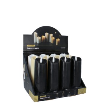 Chomik Свечка Led 5,3 x 17,5 См С Эффектом Пламени И Разноцветным Светом, LED3952 - Home Club