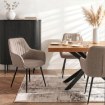 Mebel Elite Стул Malaga Cappuccino, ME.MALAGA/CAP/CZ/T/K - Home Club, изображение 2