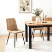 Mebel Elite Стул Peru, бежевый, велюровый, ME.PERU/BZ/V/K - Home Club, изображение 2