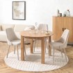 Mebel Elite Стілець Torino кремового кольору, ME.TORINO/KR/KASZ/T/K - Home Club, зображення 2