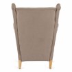 Mebel Elite Кресло для отдыха Evan 2 с подставкой для ног, бежевого цвета, ME.EVAN2/BZ/D/T/FWPD - Home Club, изображение 5