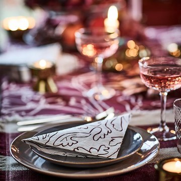 ІКЕА Серветки HÖSTAGILLE, 406.315.39 - Home Club