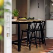 ИКЕА Барный стул со спинкой SKOGSTA СКОГСТА, 006.210.09 - Home Club, изображение 2
