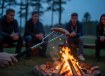 BBQ Meeting Вилки для гриля / багаття Телескопічні Довжина 24,5 / 72,5 см, BBQ4979 - Home Club, зображення 6
