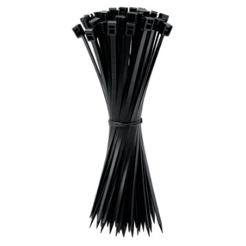 Garden Line 100 зажимов 2,5 x 100 мм, черные, LAR3821 - Home Club