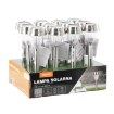 Garden Line Солнечная Лампа Mino 7,5 x 7,5 x 36 см, Серебряная, Холодный Белый, SOL4276 - Home Club, изображение 4