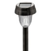 Garden Line Солнечная Лампа Mino 7,5 x 7,5 x 36 см, Серебряная, Холодный Белый, SOL4276 - Home Club, изображение 5