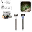 Garden Line Солнечная Лампа Mino 7,5 x 7,5 x 36 см, Серебряная, Холодный Белый, SOL4276 - Home Club, изображение 8