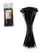 Garden Line 100 зажимов 4,8 x 200 мм, черные, LAR3869 - Home Club